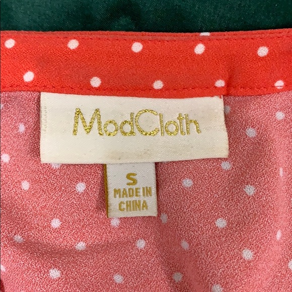 MODCLOTH - “Experience in Zeal” Blouse - Picture 3 of 4